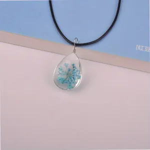Sweet Star Necklace Time Glass Gem Small Fresh Necklace Sense Accessories