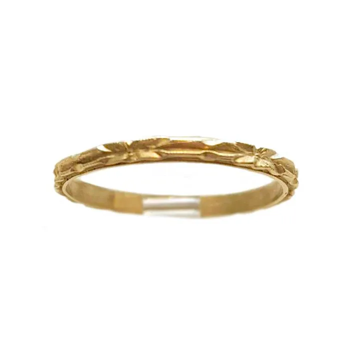 The Art Deco Chisel Ring