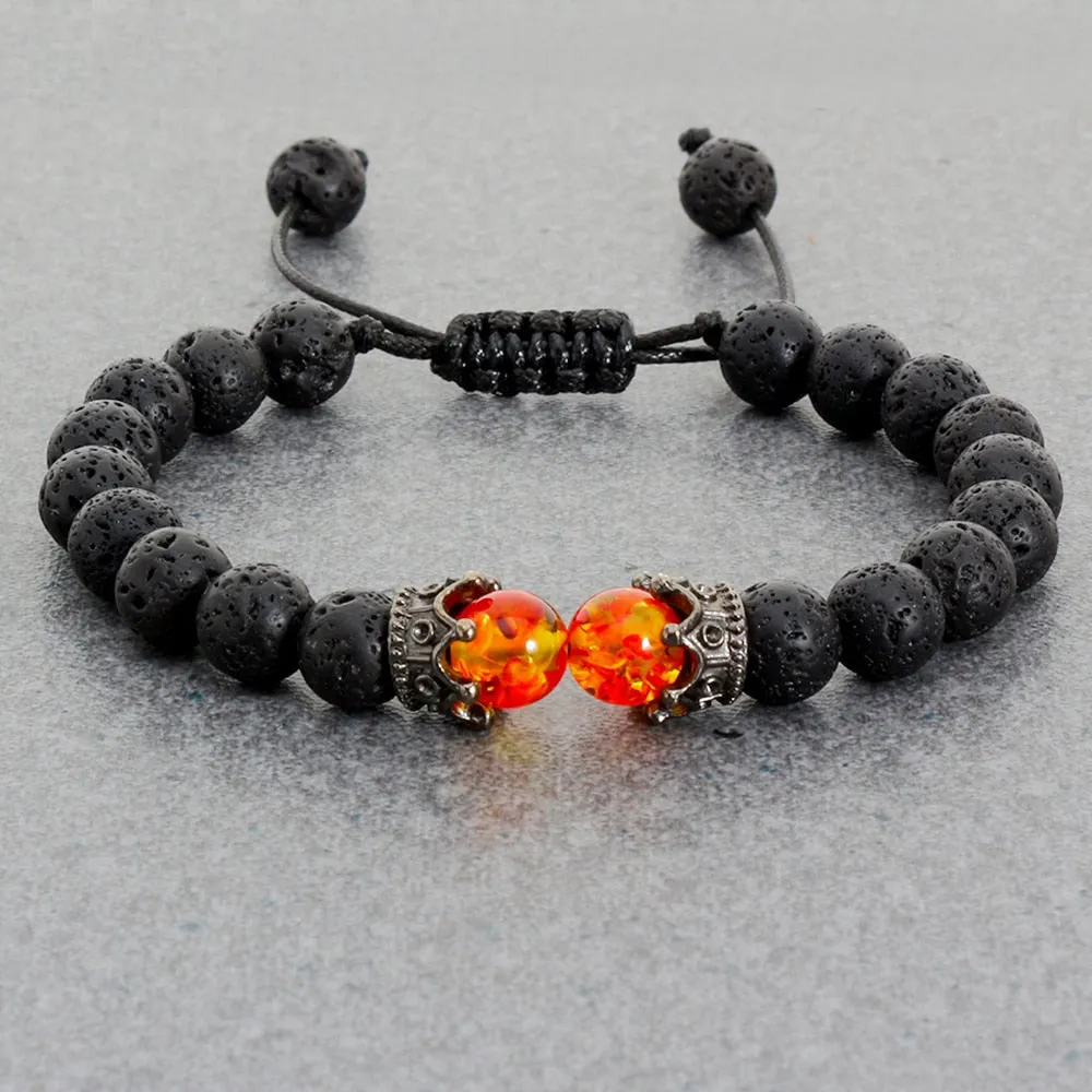 Tiger Eye Handmade Adjustable Unisex Beaded Bracelet