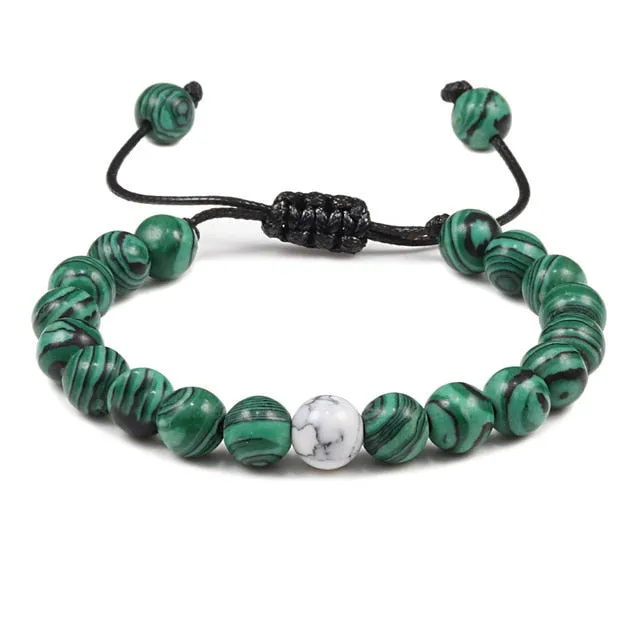 Tiger Eye Handmade Adjustable Unisex Beaded Bracelet