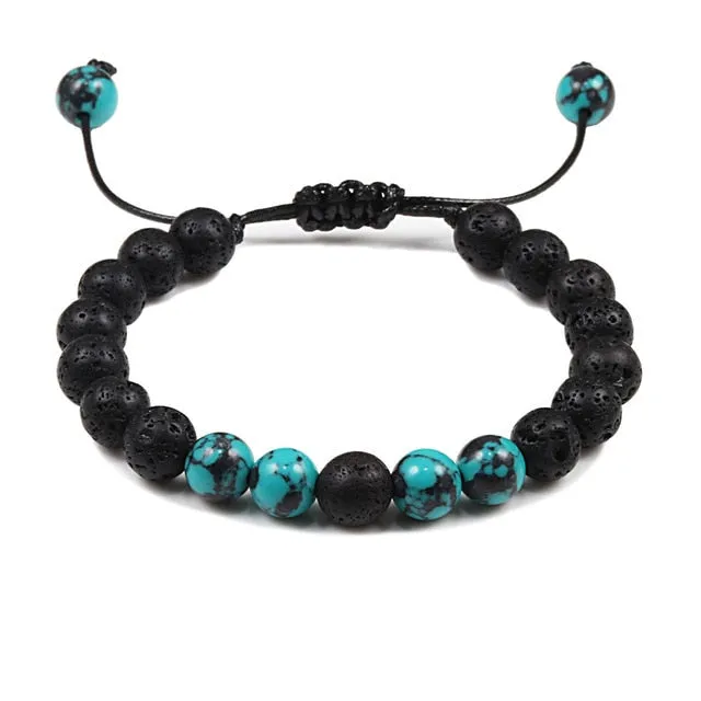 Tiger Eye Handmade Adjustable Unisex Beaded Bracelet