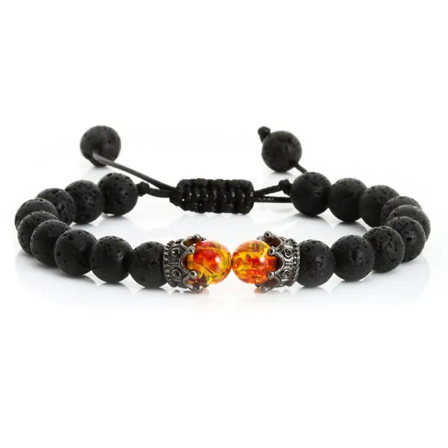 Tiger Eye Handmade Adjustable Unisex Beaded Bracelet