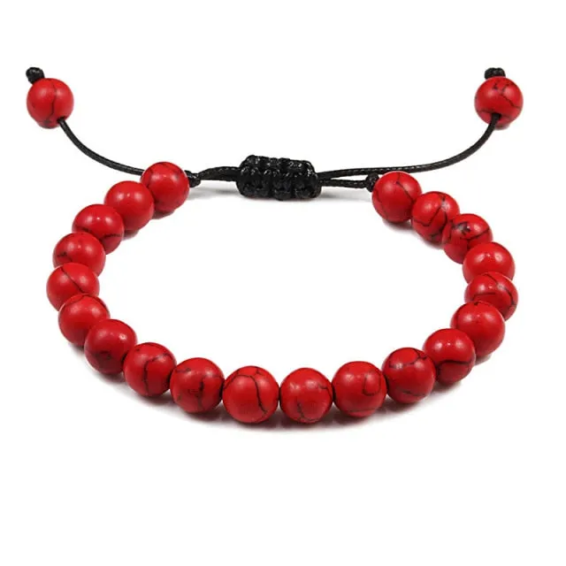 Tiger Eye Handmade Adjustable Unisex Beaded Bracelet
