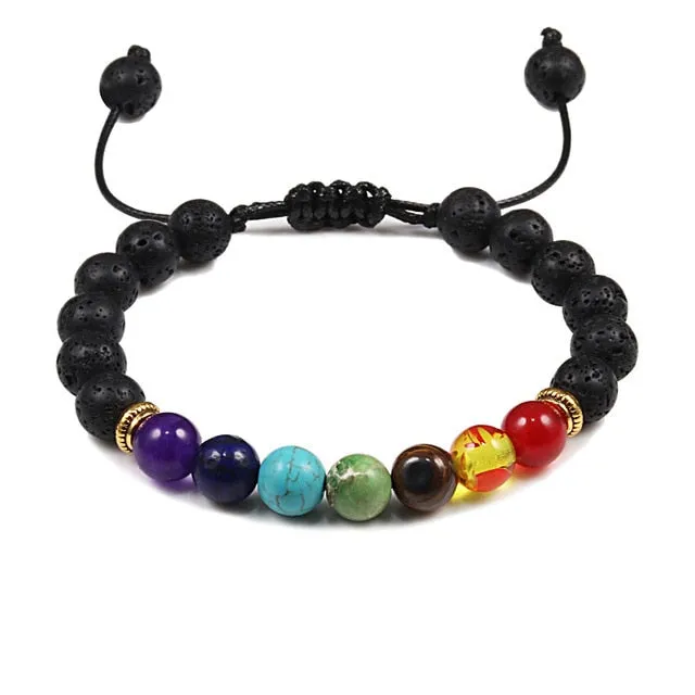 Tiger Eye Handmade Adjustable Unisex Beaded Bracelet