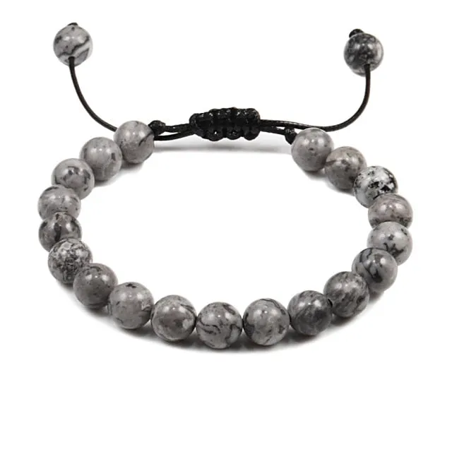 Tiger Eye Handmade Adjustable Unisex Beaded Bracelet