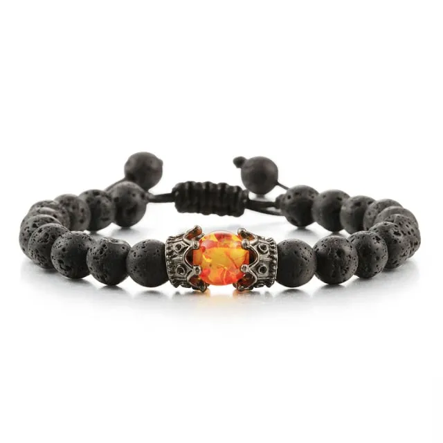 Tiger Eye Handmade Adjustable Unisex Beaded Bracelet