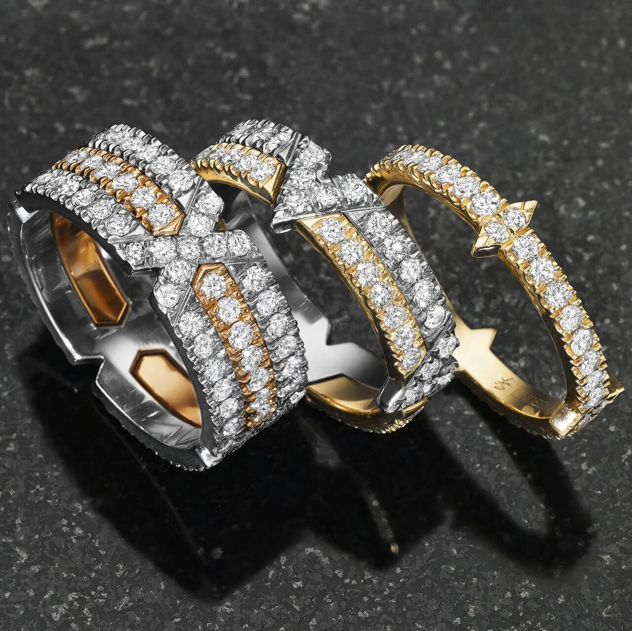 TIME I PAVE DIAMOND BAND