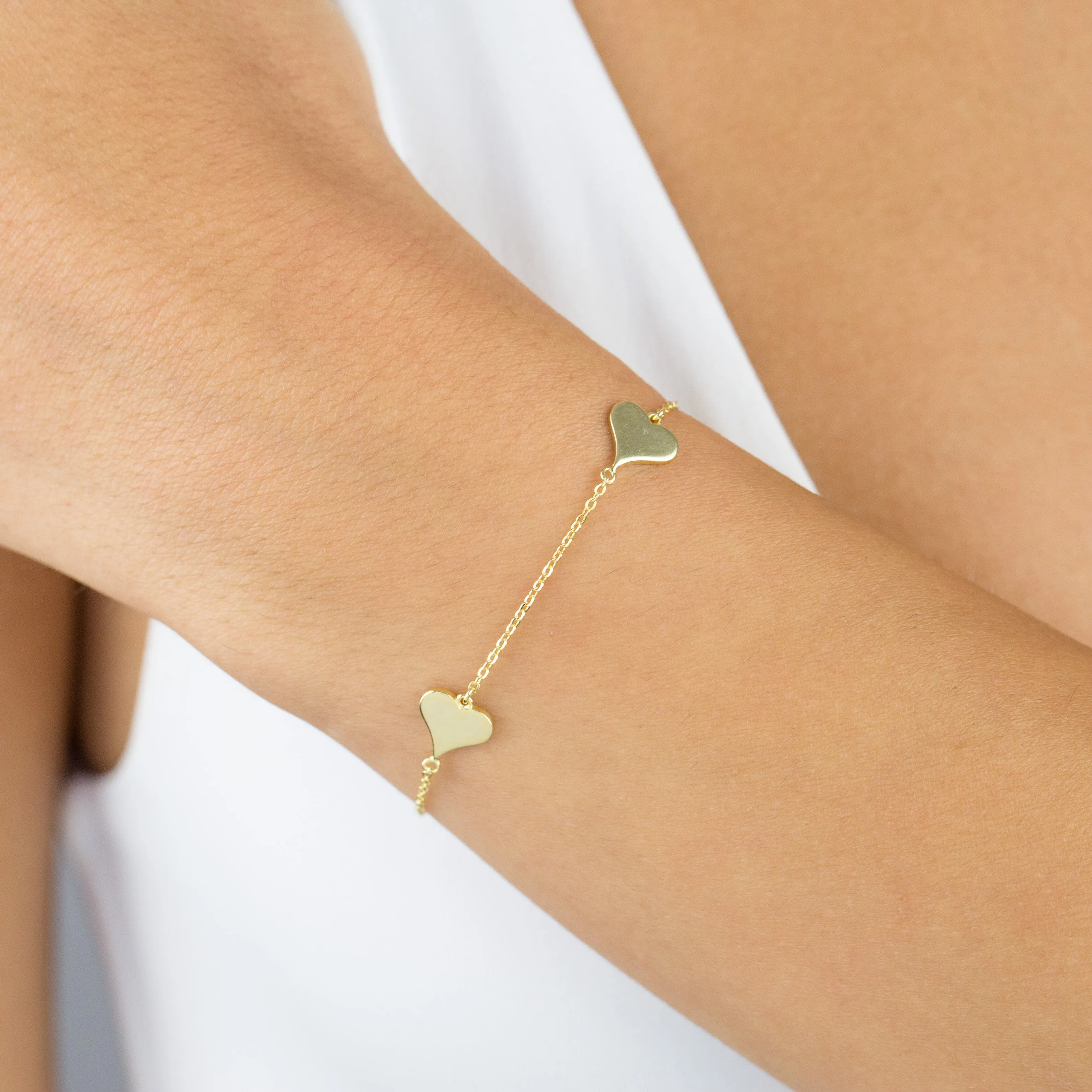 Triple Heart Bracelet