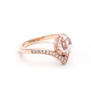 VENUSIAN RING | GOLD & HERKIMER DIAMOND