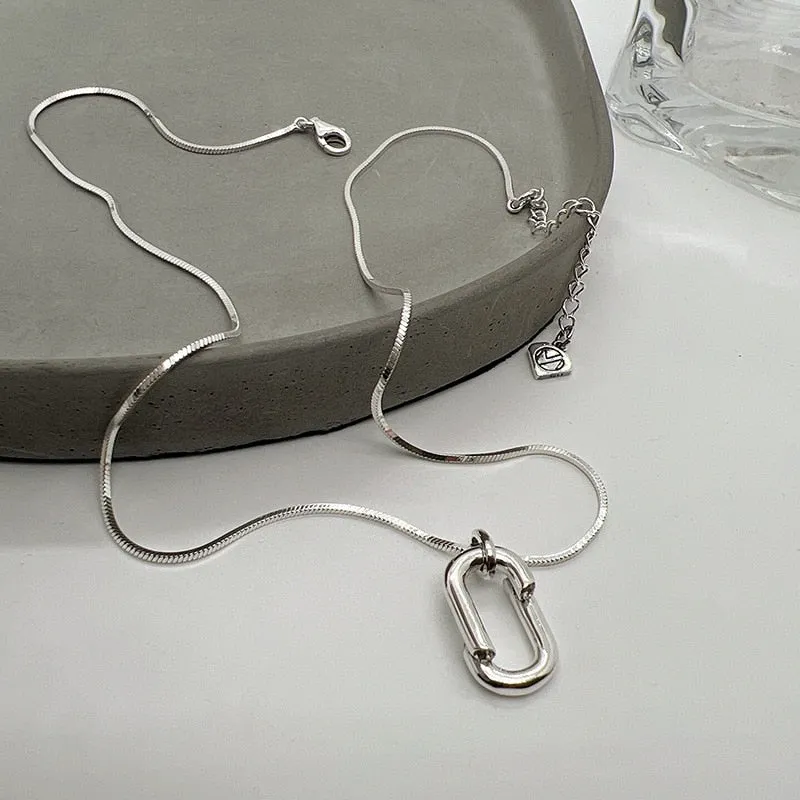Vintage Double Sided Heart Pendant Necklace For Women