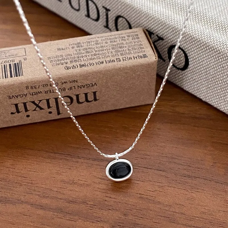 Vintage Double Sided Heart Pendant Necklace For Women