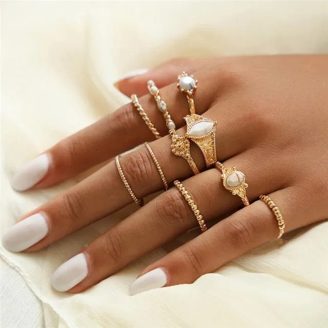 Vintage Rings 5pcs/set
