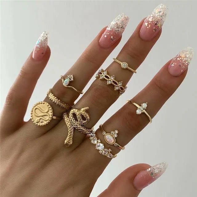 Vintage Rings 5pcs/set