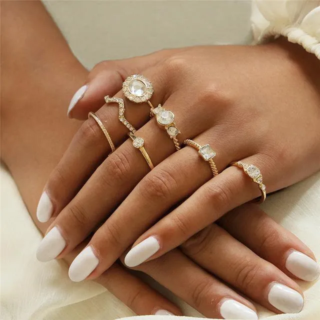 Vintage Rings 5pcs/set