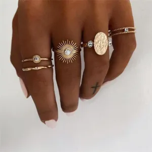 Vintage Rings 5pcs/set