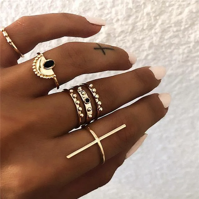 Vintage Rings 5pcs/set