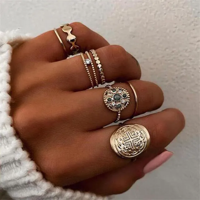 Vintage Rings 5pcs/set