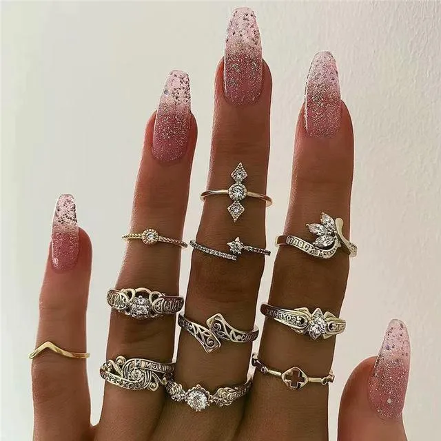 Vintage Rings 5pcs/set