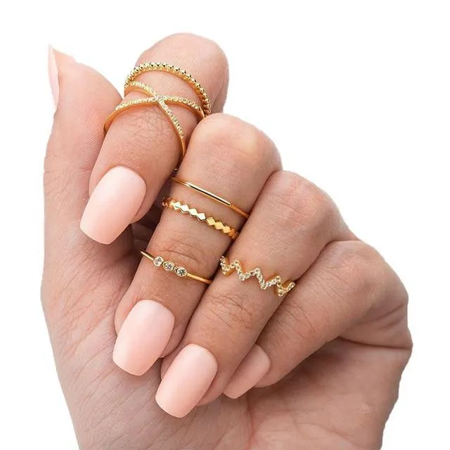 Vintage Rings 5pcs/set
