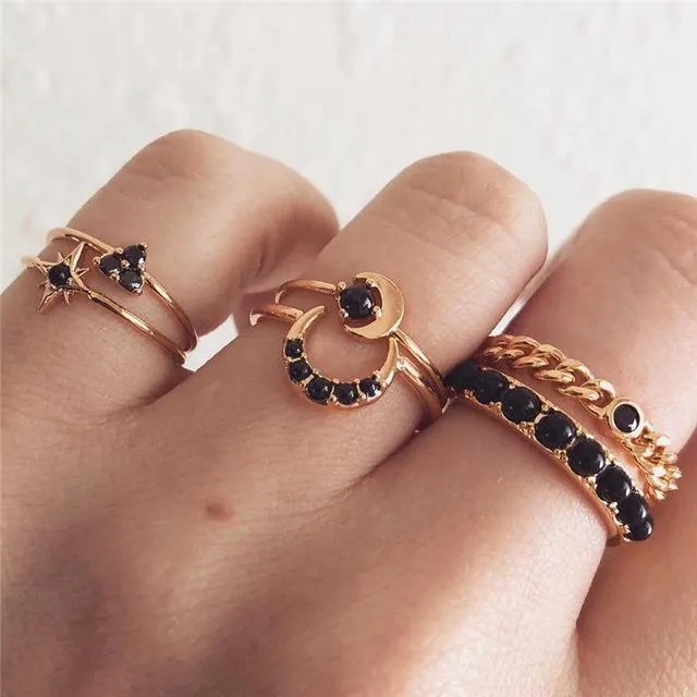 Vintage Rings 5pcs/set