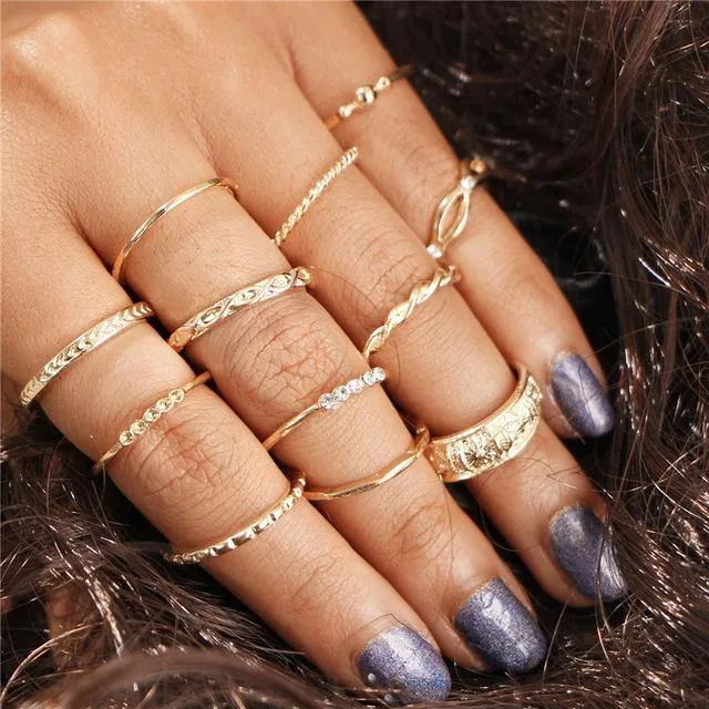 Vintage Rings 5pcs/set