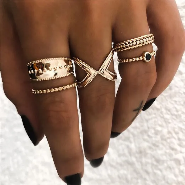 Vintage Rings 5pcs/set