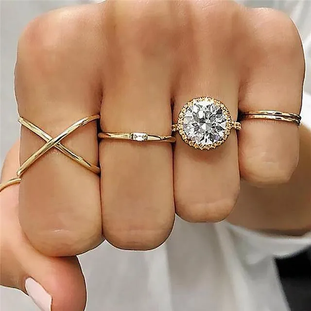 Vintage Rings 5pcs/set