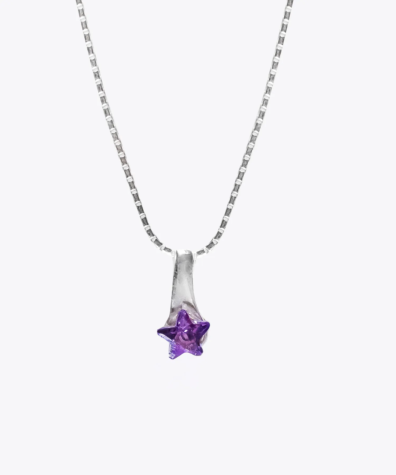 Violet Mini Star Necklace