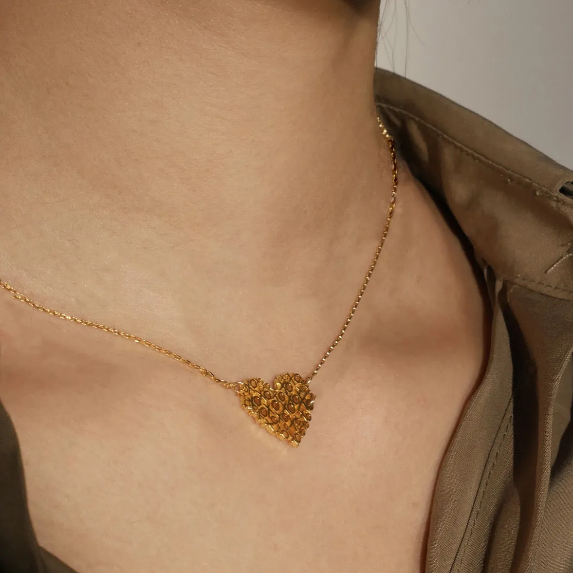 Xo Heart Pendant Necklace