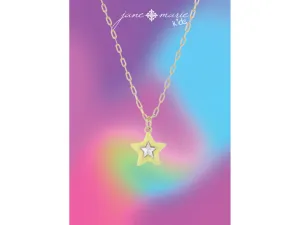 Yellow Star Gem Necklace