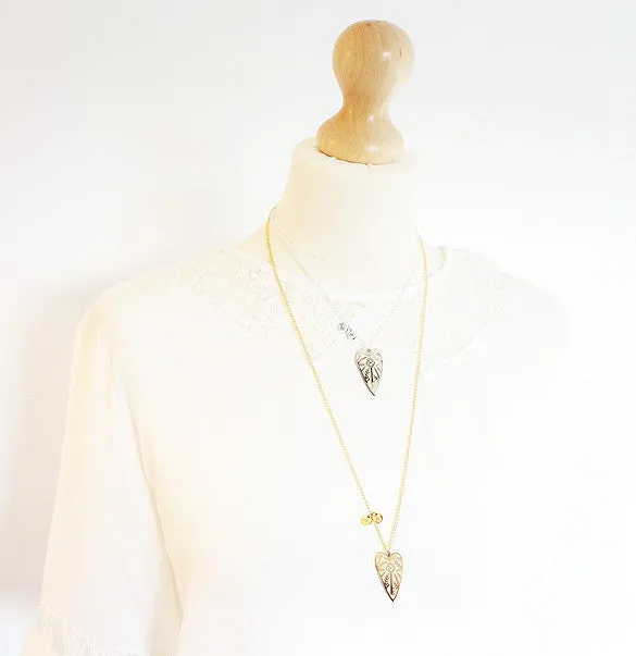 You Hold the Key Personalised Necklace - Silver